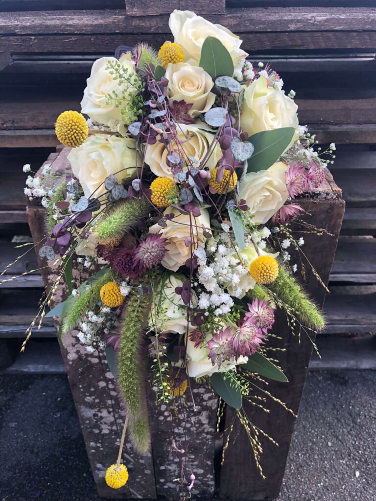 Masielas Blomster brudebuket